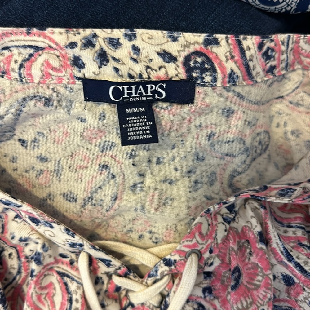 Chaps long sleeve top sz M NWT - Picture 5 of 5